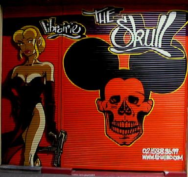 Librarie The Skull - Volet